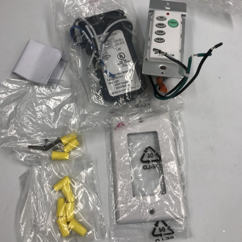 Concord Fans PD-009 Intelligent Remote Hard Wired Wall Multifamily Applications